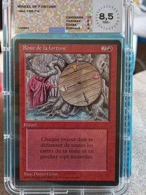 Mrm Fr Vf Wheel Of Fortune Wheel Of Fortune Grade 8 5 Nm Mtg Magic Fbb Ebay