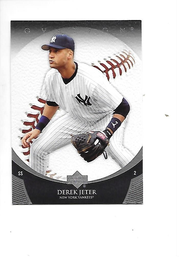 Derek Jeter HOF 2006 Upper Deck Ovation Baseball Card #81 NY Yankees