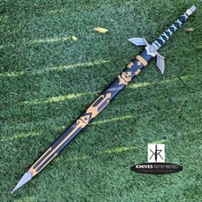 LEGEND OF ZELDA DARK MASTER SWORD SKYWARD EDITION REPLICA - CUSTOM ENGRAVED