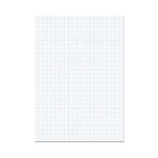 RHINO A4 Loose Leaf Paper, 10mm Squared Paper, 500 Sheets / 1000 Page, Unpunched