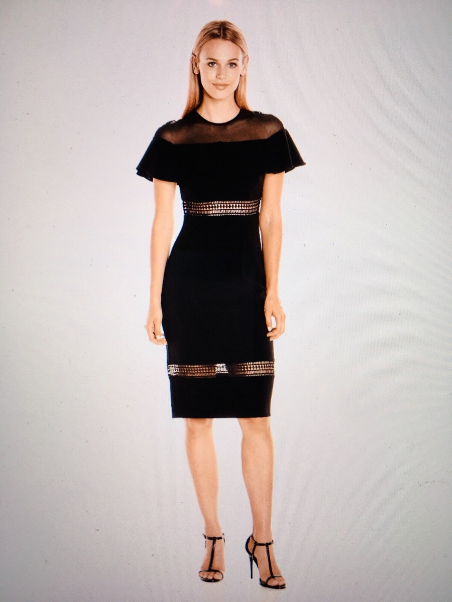 black nicole miller dress Nicole Miller Collection Black Ruched Cocktail Dress