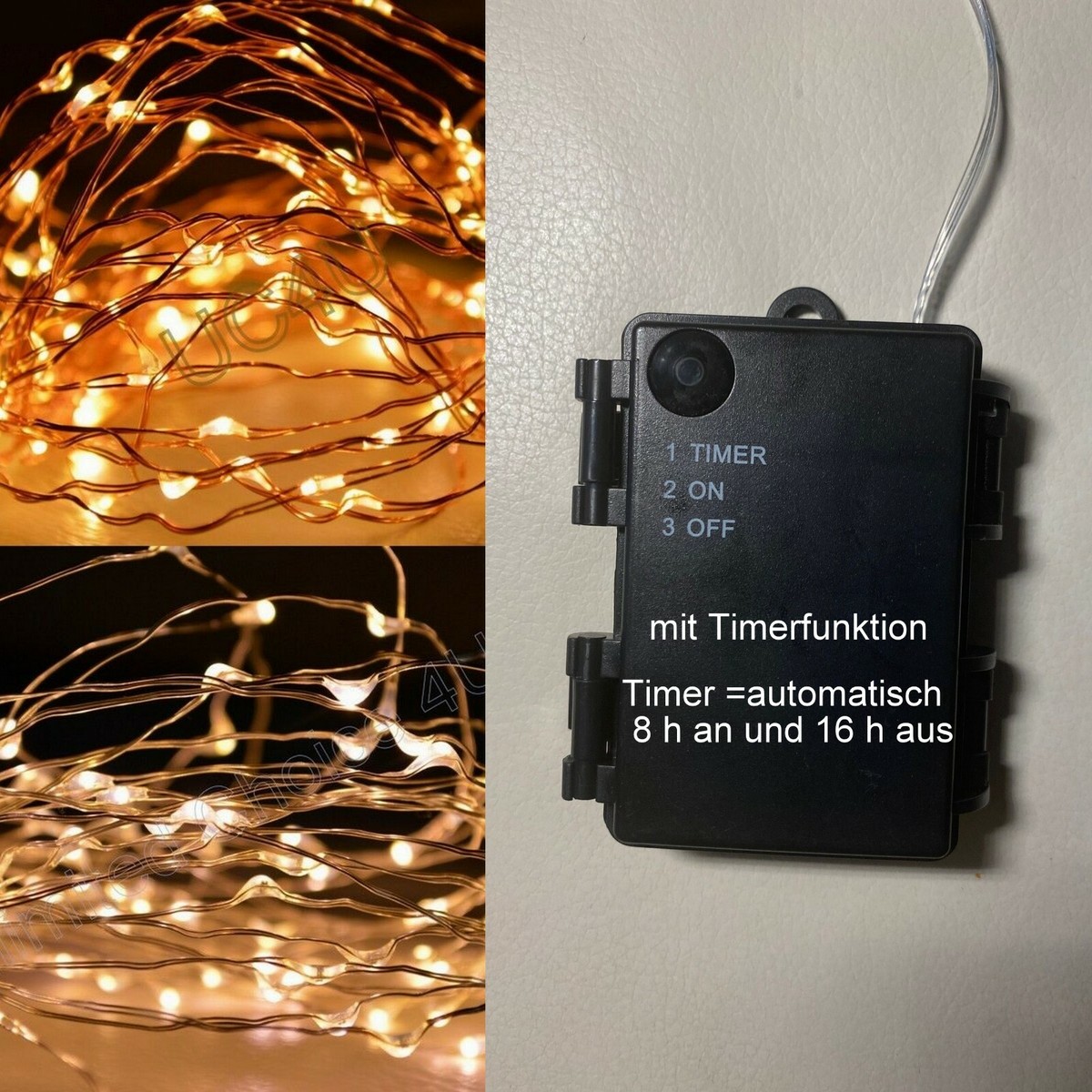 Gleich Software Sherlock Holmes led drahtlichterkette mit timer Betonung Söldner