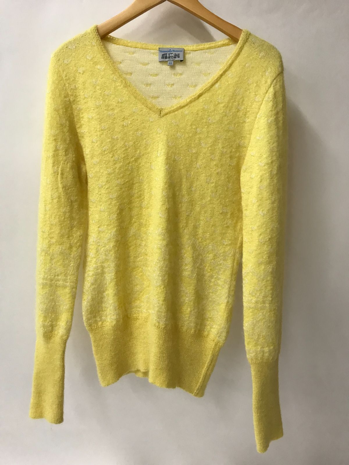 Vivienne Westwood Yellow Knit Women 71595