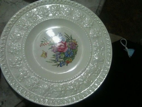 Un piatto in tinterna wellesley wedgwood 8/5/8 pollici - Foto 5 di 9