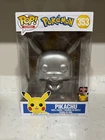 Funko POP! Pokemon: 10” Silver Metallic Pikachu #353 Target Con Exclusive
