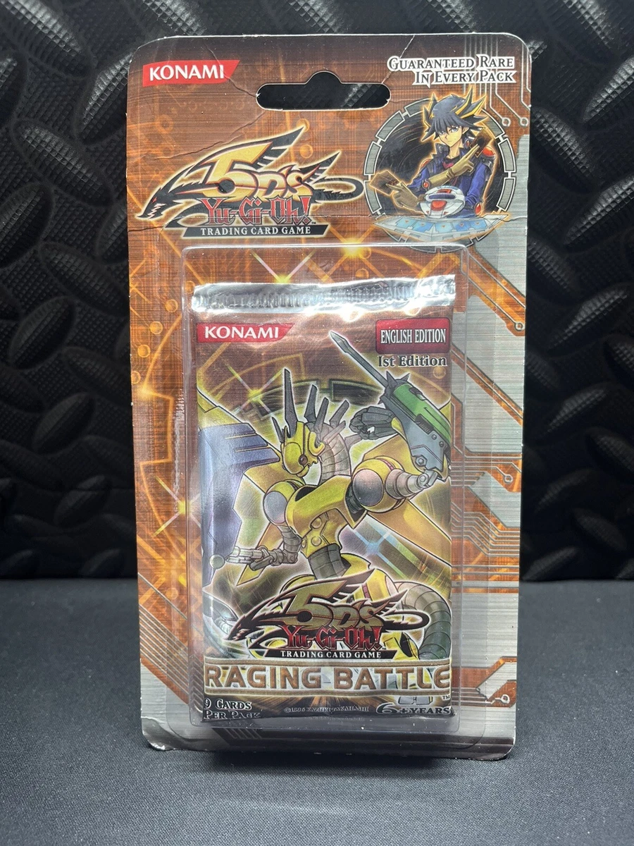 Yu-Gi-Oh! TCG Raging Battle Sealed Collectible Card Game Packs for