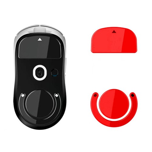 Glass Mouse Skates Glide Feet Pads Mouse Feet Sticker for G Pro X Superlight - Afbeelding 4 van 8