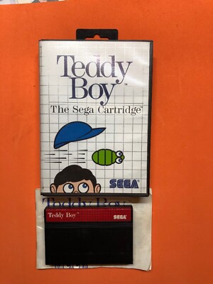 Trader Games - TEDDY BOY SEGA MASTER SYSTEM (MS) PAL-EURO (COMPLETE - GOOD CONDITION) on Master system