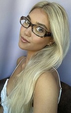 Vintage ALAIN MIKLI AL 10051 Tortoise Women's Eyeglasses Frame France D33