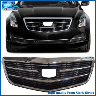 For Cadillac ATS 2015-2019 Front Grille Upper Bumper Grill Chrome 22879627 NEW