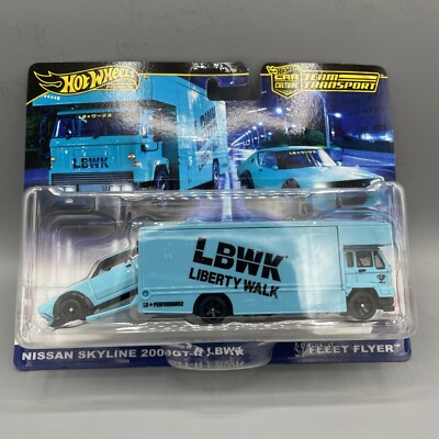 2024 Hot Wheels Premium Team Transport Nissan Skyline 2000GT-R LBWK