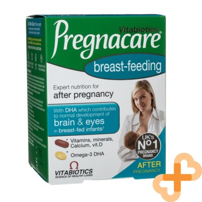 Vitabiotics Pregnacare Brust Fütterung 56 Tabletten 28 Kapseln A Schwangerschaft