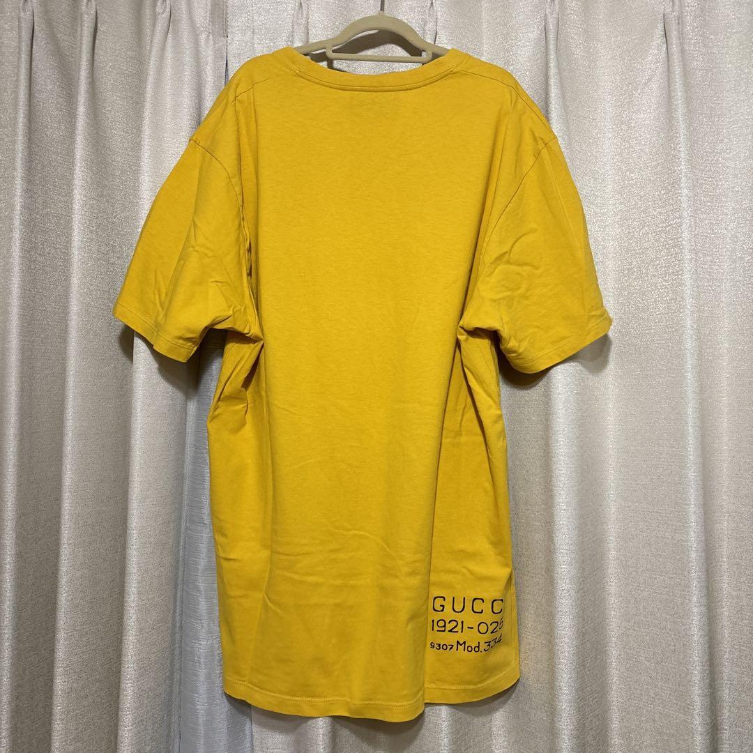 GUCCI Yellow T-shirt 1921-025 F/S from Japan | eBay