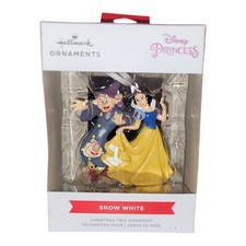 2024 Hallmark Ornament Snow White the 7 Dwarves Dopey Happy Disney Princess New