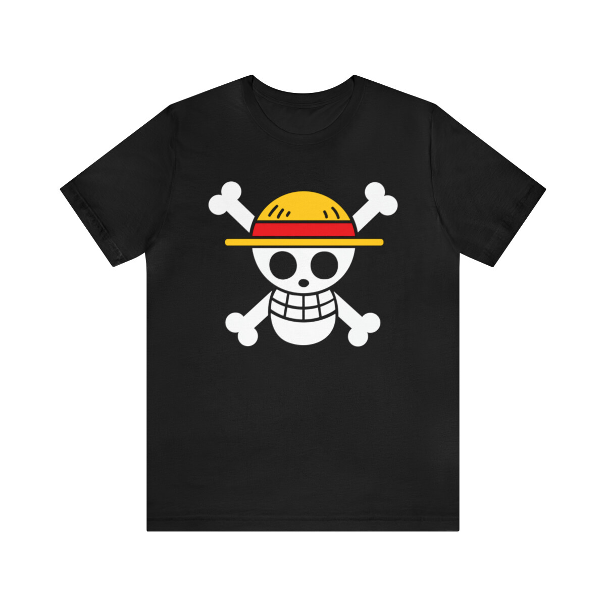 One Piece Mugiwara Flag T-Shirt - Unisex Jersey Short Sleeve