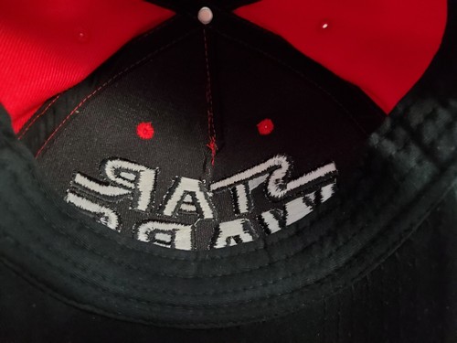Star Wars Kylo Ren Print Logo Mütze Erwachsene Einheitsgröße rot schwarz Snapback Cap - Bild 7 von 10
