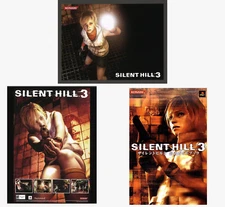 Silent Hill 3 Playstation 2 XBOX POSTER 3 PACK 12x18 High Quality art print PS2
