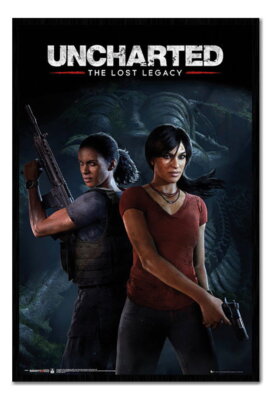 89018 Uncharted The Lost Legacy Cover Decor Wall Print Poster