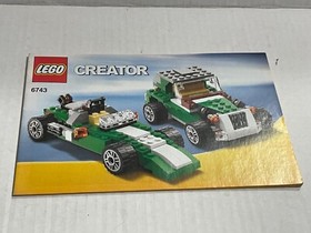 LEGO CREATOR 6743 Set of 2 Instruction Manuals Only.