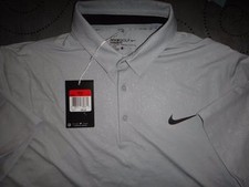 NIKE GOLF STANDARD DRI-FIT GRAY POLO SHIRT SIZE L MEN NWT 80.00
