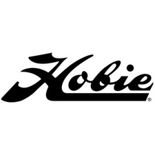 Adesivo logo kayak/catamarano HOBIE decalcomania scritta NERO o BIANCO (11" x 3,5")