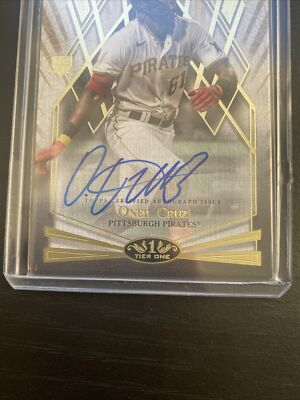 Oneil Cruz RC Auto 010/299 Topps Tier One | eBay