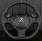 BMW Genuine Leather Custom SMG E46 M3  ZCP Steering Wheel INDIVIDUAL flat Bottom