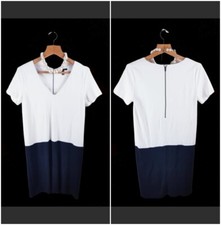 Mango Suit Womens Black/White Regular Fit Dress Size Small S 