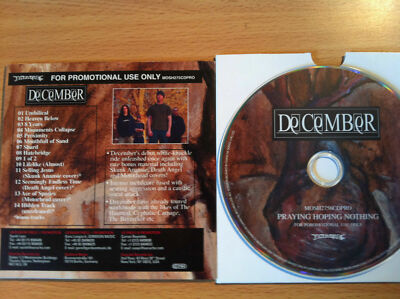 DECEMBER~Debut Album+BONUS TRACKS' ~RARE UK PROMO ONLY CD ~Metalcore~EARACHE~NEW
