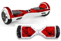 Red Roses Sticker/skin Hoverboard / Balance Board Hov12 Red Roses Sticker/skin Hoverboard / Balance Board Hov12