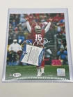 Joe Montana 49ers HOF Signed 8x10 Photo BAS