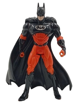 Kenner Batman Actionfigur Schwarz Rot 13 cm DC Comics Vintage Spielzeug