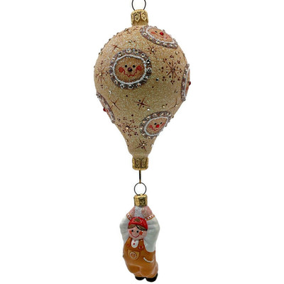 Patricia Breen Ornament Miniature Balloon Boy Gingerbread Christmas Tree Decor