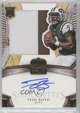 2014 Panini Crown Royale Rookie Silhouettes RPS Gold 19/49 Tajh Boyd Auto 0t1