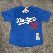 Sandy Koufax Mitchell & Ness Cooperstown Collection 1958-66 Dodgers Jersey Sz 54