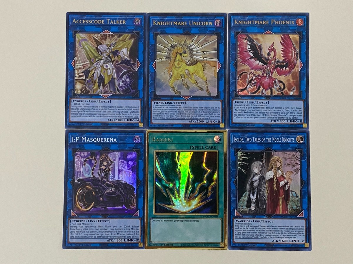 Yugioh Amazoness Deck Princess Raigeki Accesscode Talker Masquerena - Free  Pack