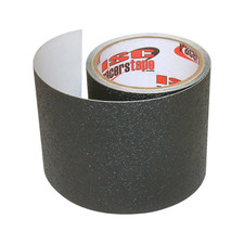 ISC Rubberized Non-Skid Tape & cleat: 4 in. x 7-1/2 ft. (Black)