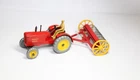 Dinky 300 Massey Ferguson Tractor & 324 Hay Rake - Near Mint Vintage Original