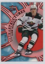 2025 Upper Deck Fleer Ultra Ultrastructures Red 66/99 Liam Ohgren #SR24of25 nw2