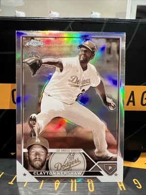 2023 Topps Chrome - Clayton Kershaw #77 Sepia Refractor