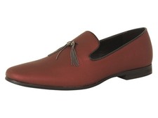 Giorgio Brutini Men's Crisp Red Smoking Loafers Shoes Sz: 12