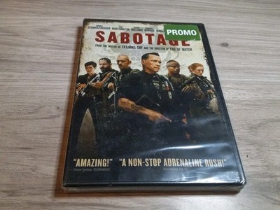 Sabotage DVD (2014) Arnold Schwarzenegger Brand New Sealed Free Shipping 