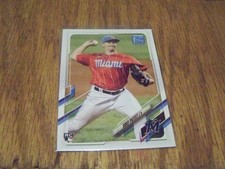 CODY POTEET  ROOKIE  2021 TOPPS  BASEBALL CARD  #US108. rookie card picture
