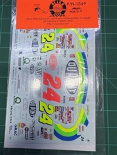 1/24 Slixx Jeff Gordon 1998 Brickyard Winner Decal