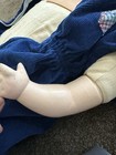 Vintage Ideal Baby Brother Coos Doll Composition Cloth  27” Rare — photo 6