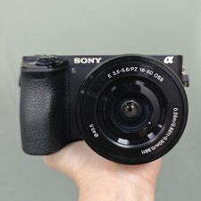 Sony Alpha a6500 Mirrorless Digital Camera with 16-50mm Lens W/Accessories