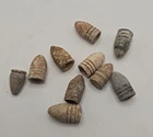 Civil War Bullets, American Civil War Minié balls. Lot Of 10