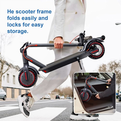 Electric scooter 350w E-scooter 25km/h max speed UK stock - Picture 6 of 6