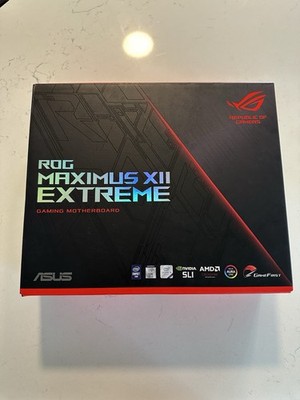 ASUS ROG Maximus XII Extreme EATX LGA1200 DDR4 Gaming Motherboard PCIe HDMI USB
