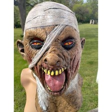 Deluxe Theatrical Movie High Quality Detailed Mummy Tutankhamun Halloween Mask